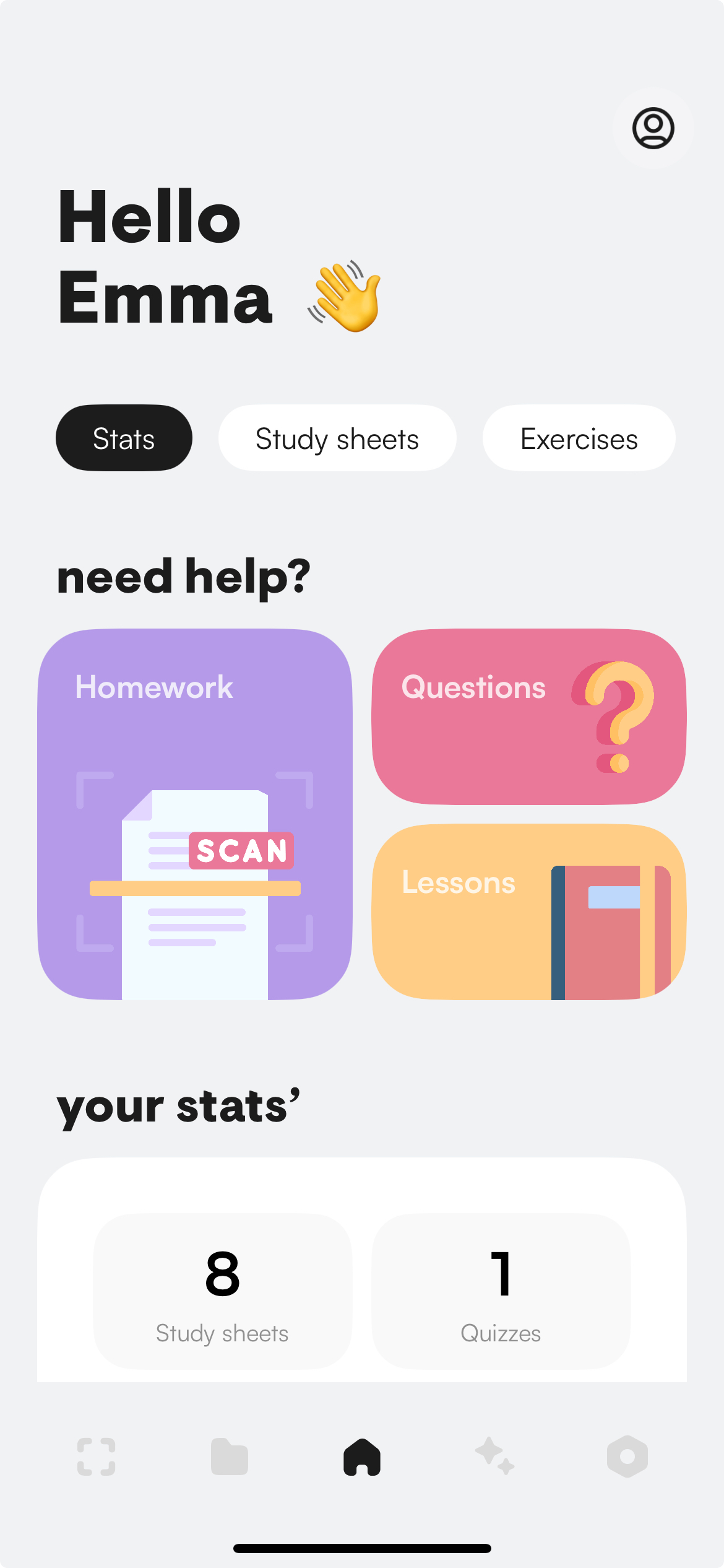 Cogito App Interface